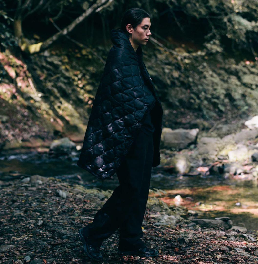 LUGH 魔法瓶ブランケットSサイズ (6層/グラフェン) ミッドナイトブラック