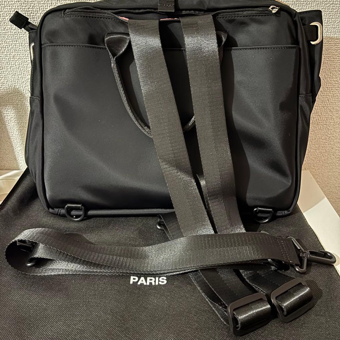 SELENT ETHER ビジネスバック トートバッグ ブラック 黒 ナイロン