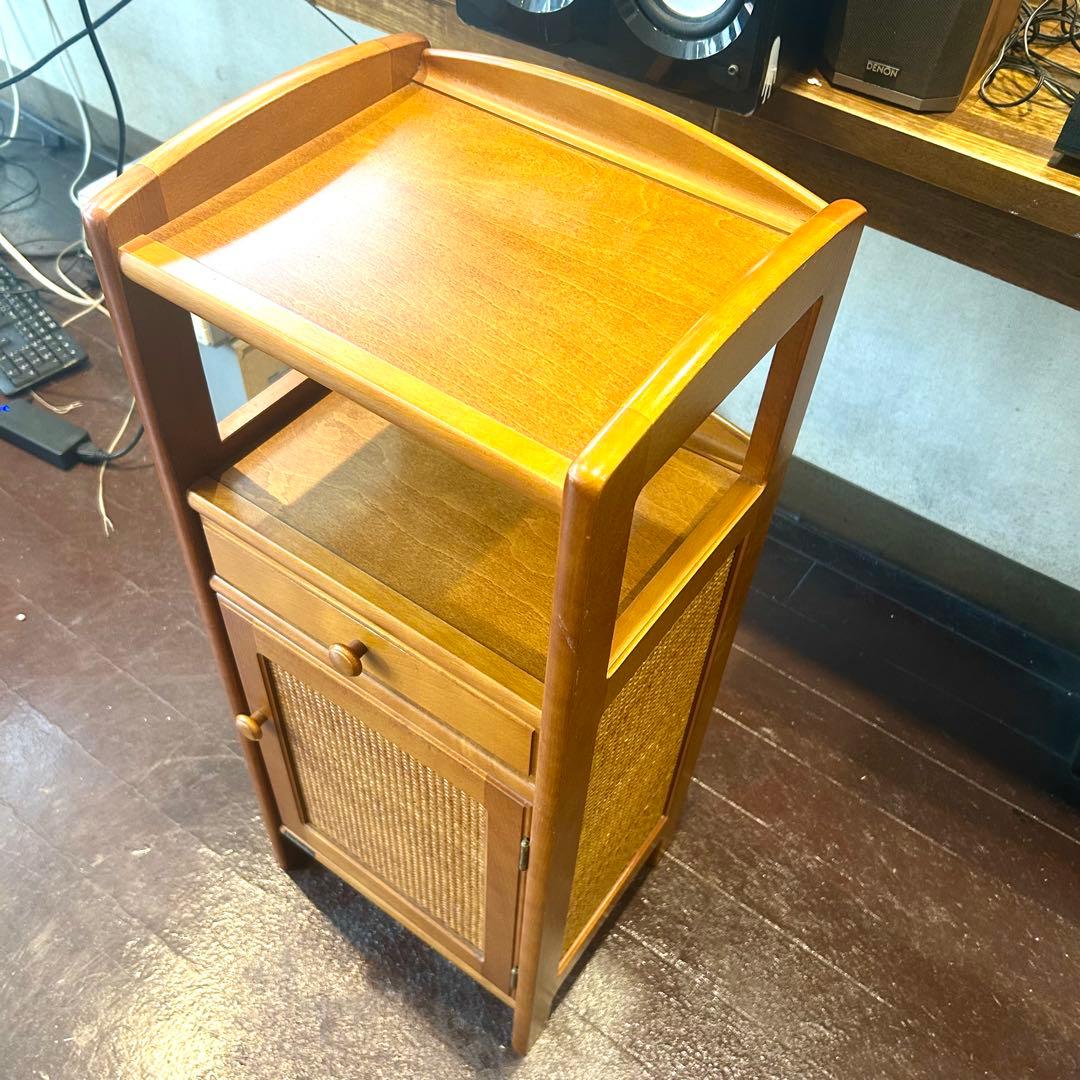 【オールドカリモク 】コロニアルシリーズ 木製キャビネット karimoku