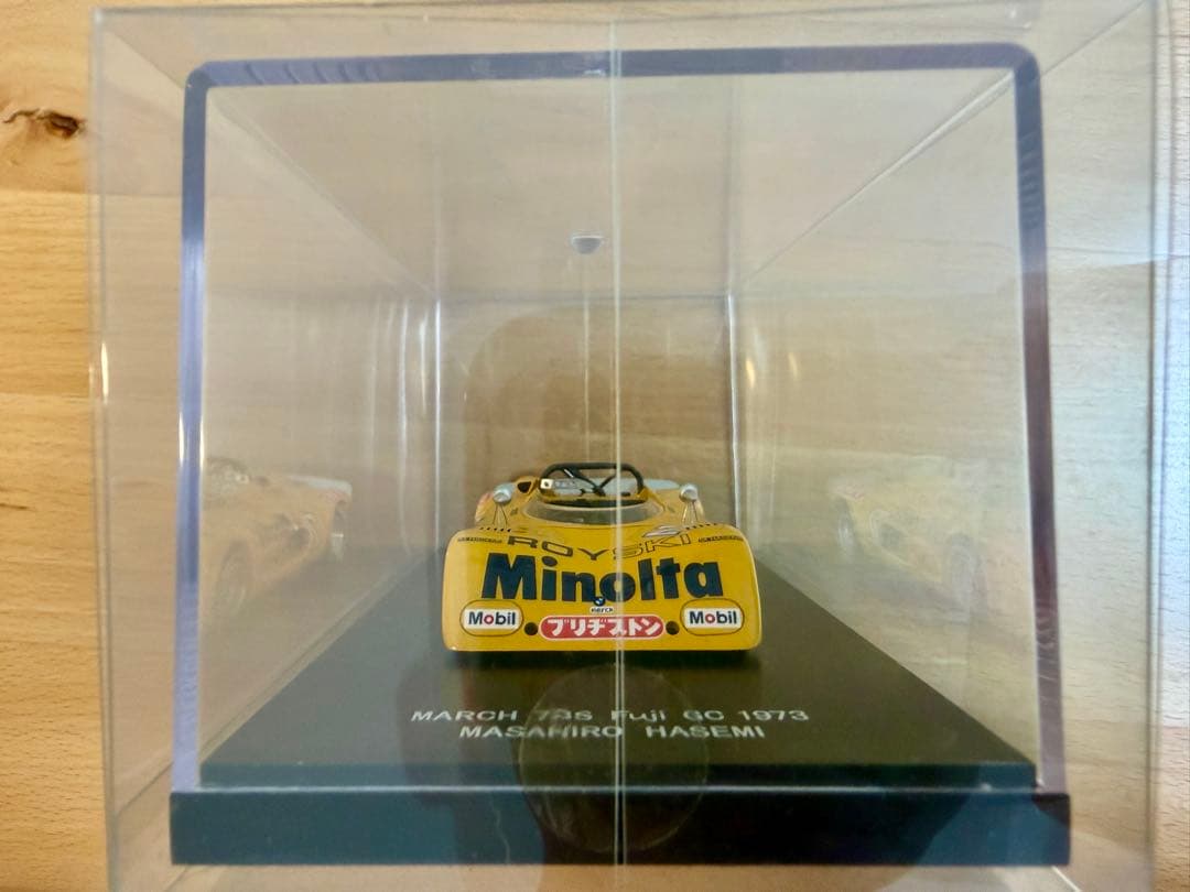 エブロ 1/43マーチ 73S 富士GC1973 長谷見昌弘 ミノルタ　ミニカー