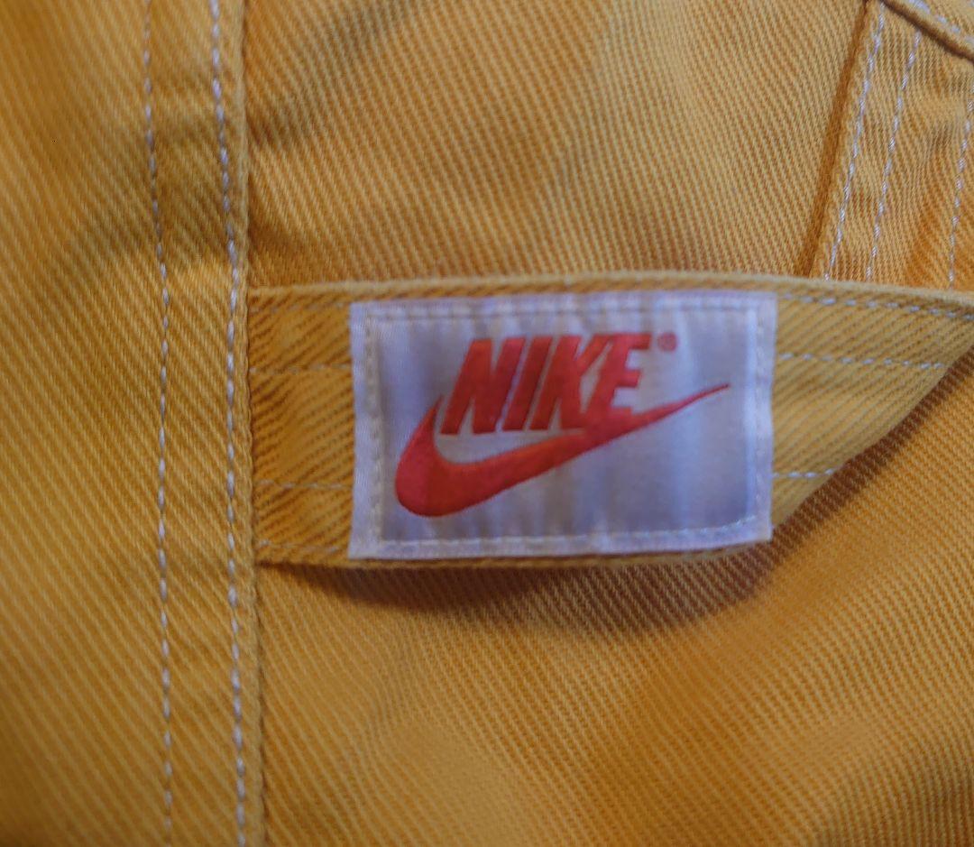 さ*る様 シュプリーム ナイキ オーバーオール L 黄