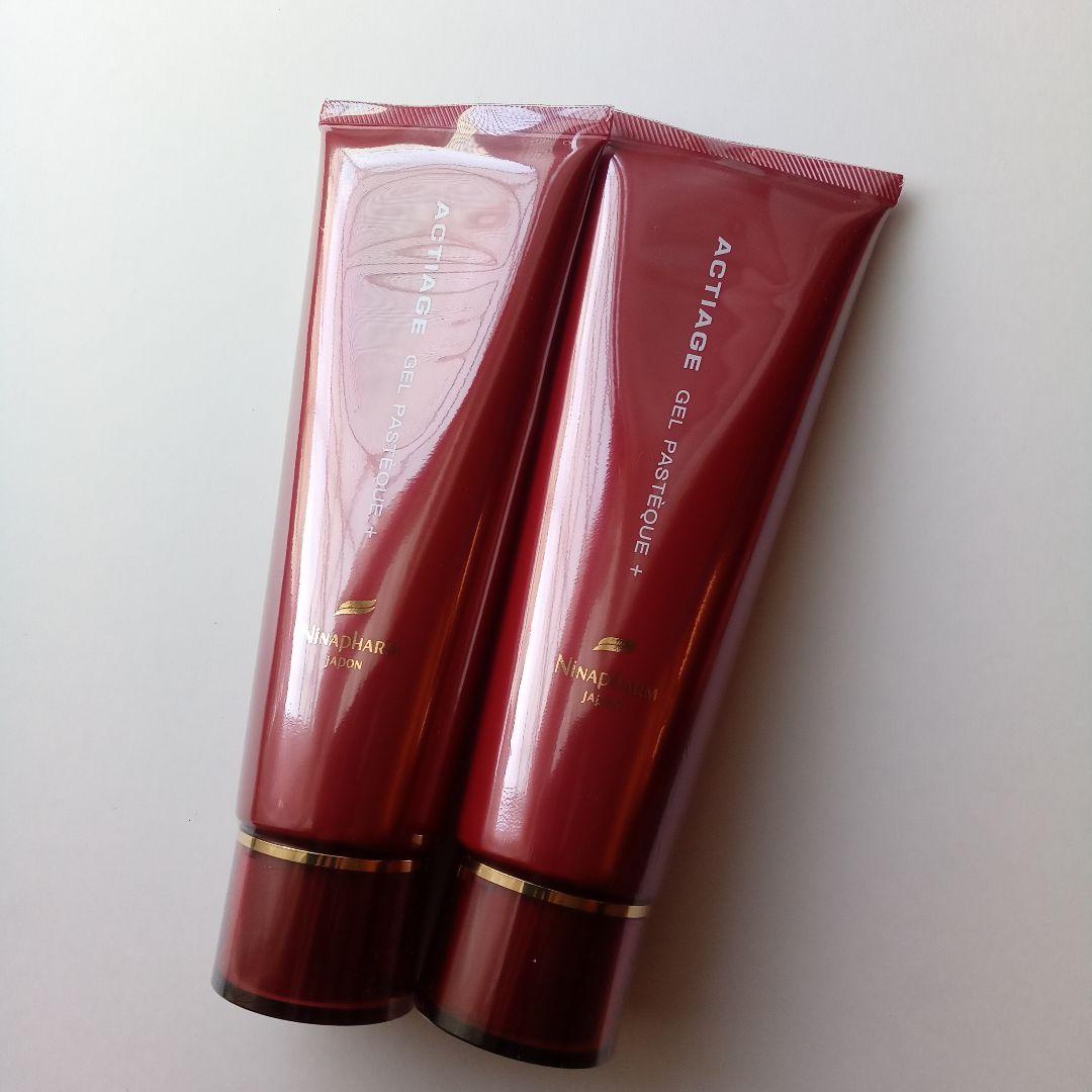 新品　ニナファーム　アクティアージュ ジェルパスティーク＋ 2本セット 赤ジェル