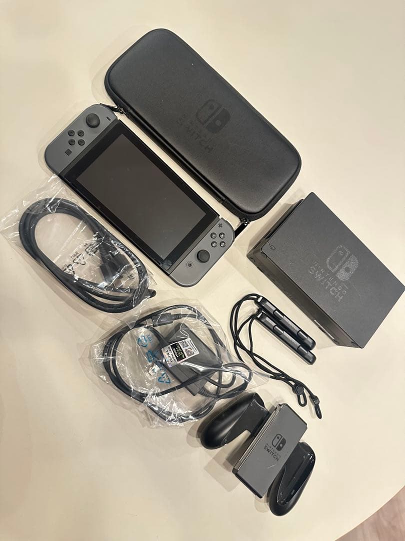 Nintendo Switch Joy-Con グレー スイッチ