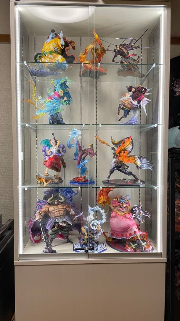 ナ*ャ様 JAJAN コヤッキーチャンネルコラボ コレクションラック ホワイト