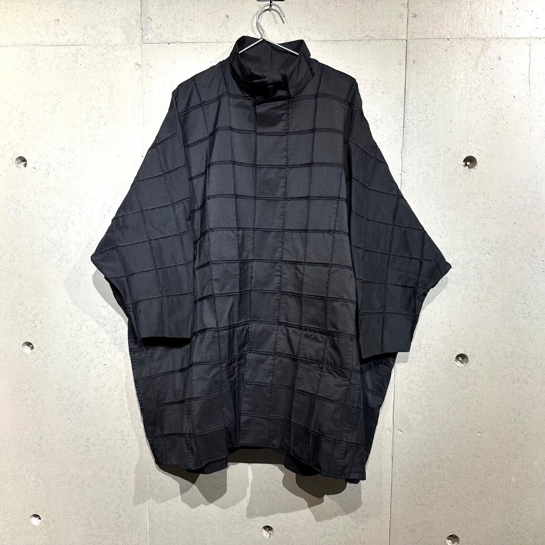 【値下げ】ISSEY MIYAKE A-POC メンズ ロング コート BK