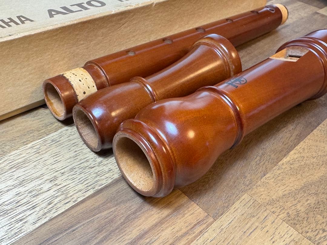 ト*ン様 ⭕️希少モデルYAMAHAアルトリコーダーYRA-43木製 美品ヤマハ