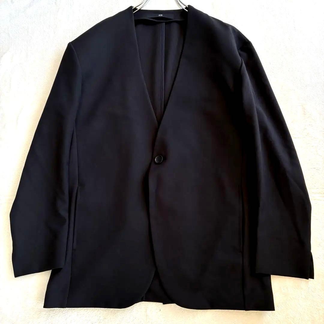 【美品】MB スタンダード ノーカラージャケット M 黒 ブラック