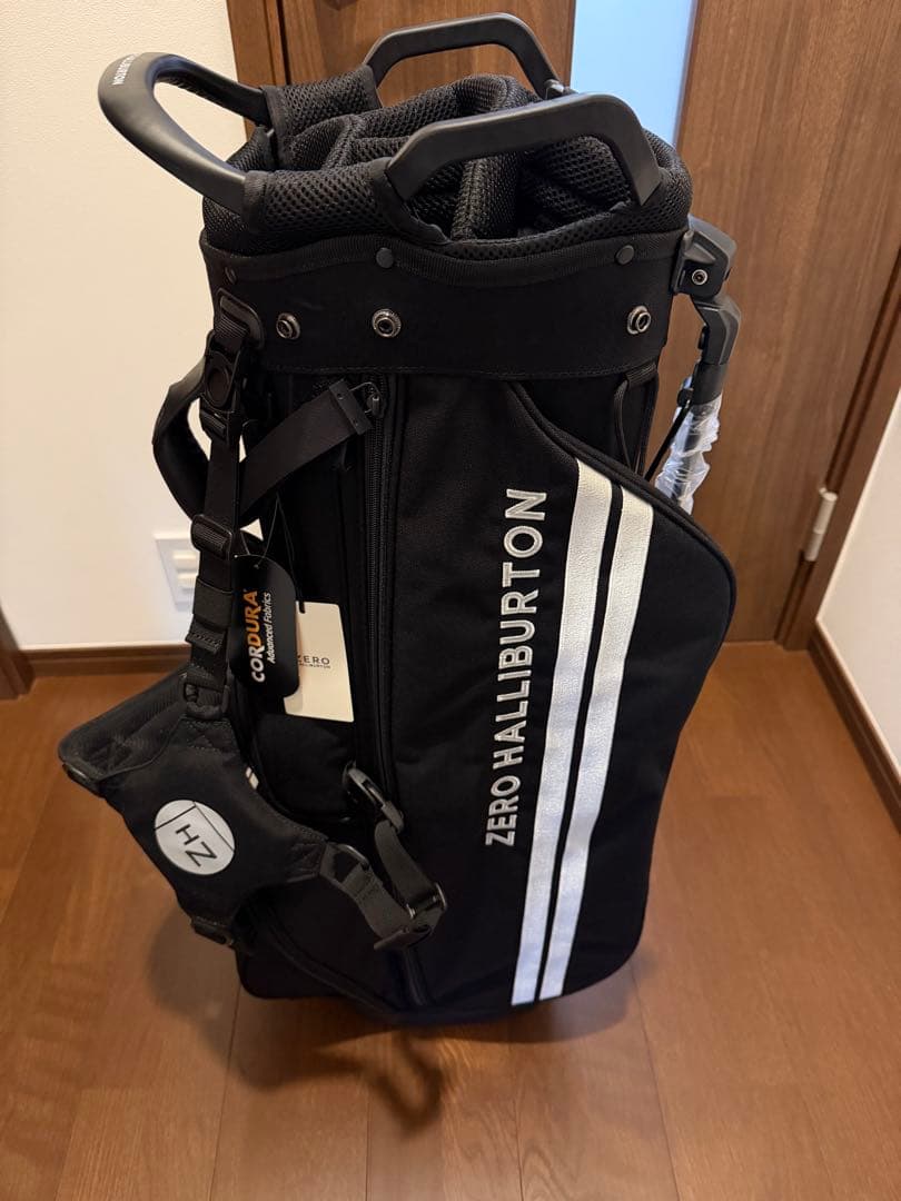 ZERO HALLIBURTON メルセデス・ベンツ キャディバッグ ブラック