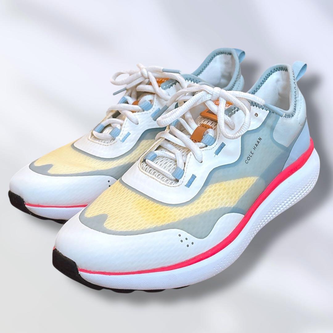 コールハーン ゼログランド フェアウェイ スニーカー ホワイト 24.5㎝