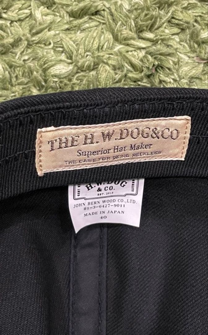 トラッカーキャップ 美品 THE H.W. DOG&CO