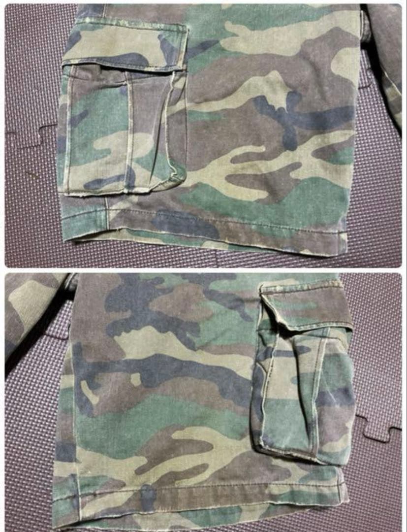 Marblesマーブルズ 迷彩 カモフラ ハーフパンツ キムタク着 Lサイズ