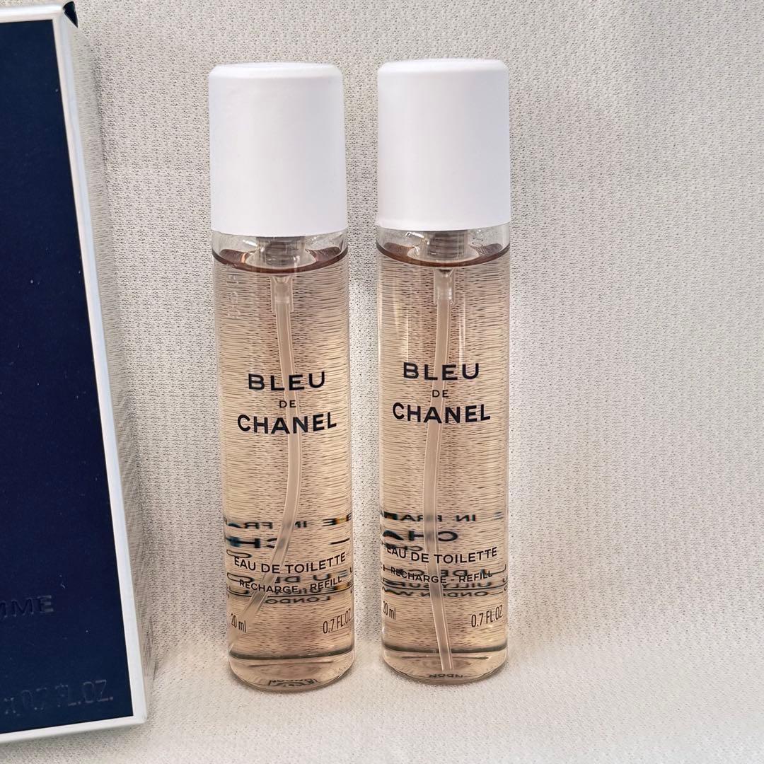 リフィルのみ ブルードゥシャネル オードトワレ トラベルスプレー 20ml 2本