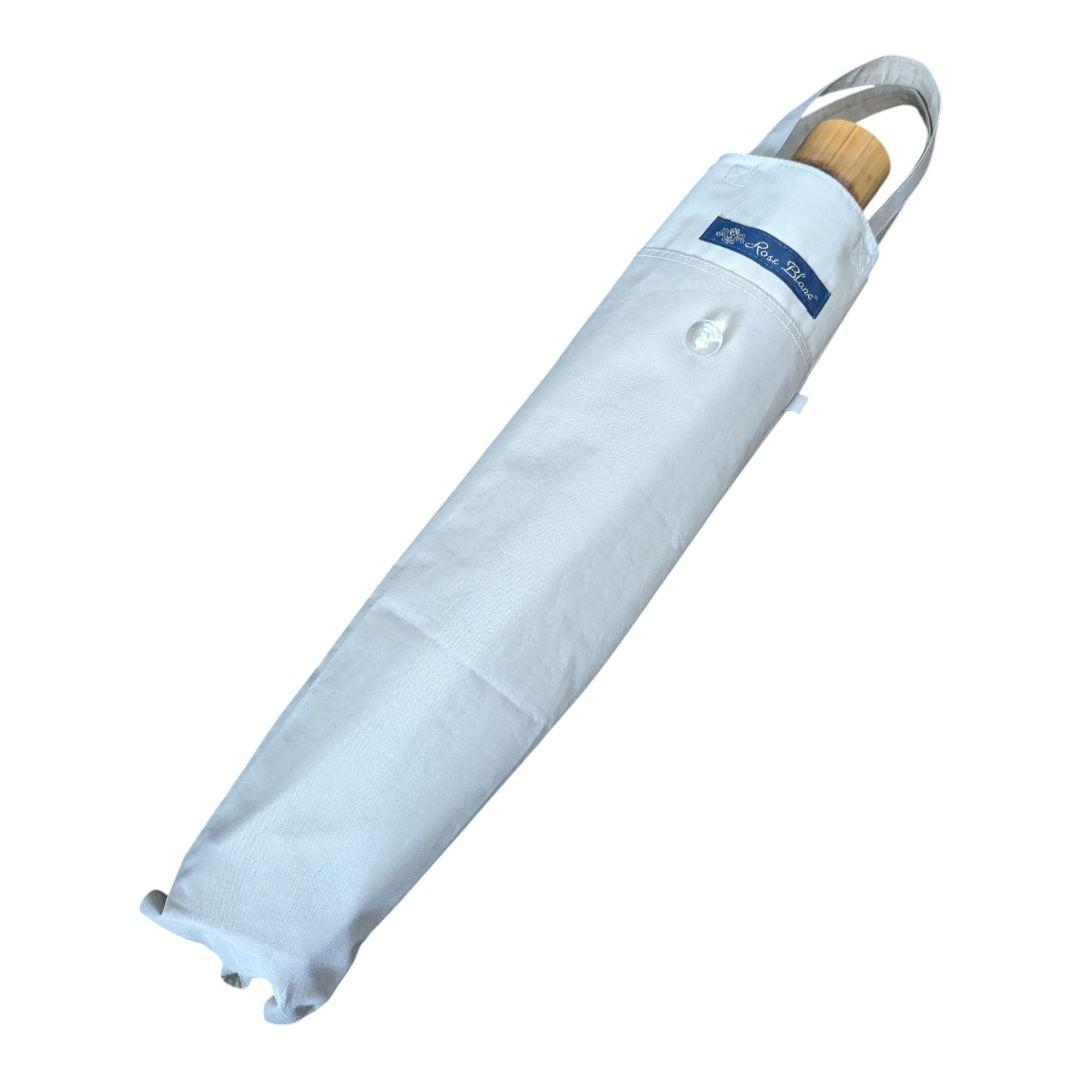 【美品】芦屋ロサブラン　50cm 完全遮光　日傘　3段折りたたみ