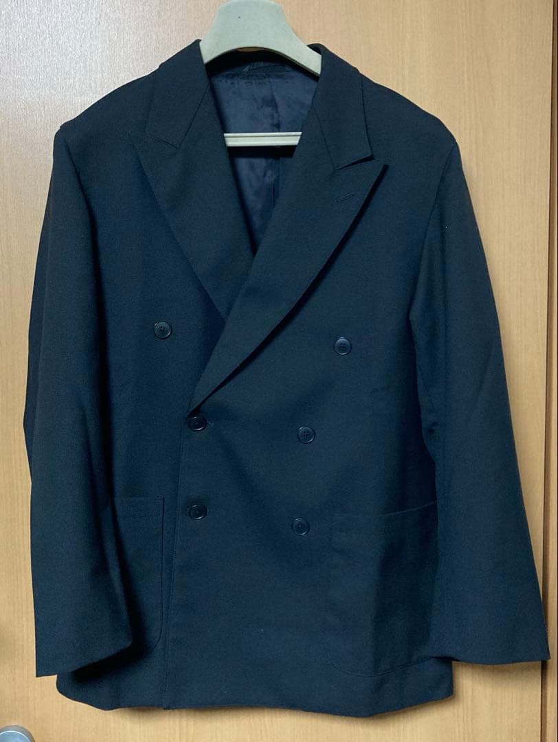 steven alan ダブルブレステッド 6ボタン ジャケット　黒S