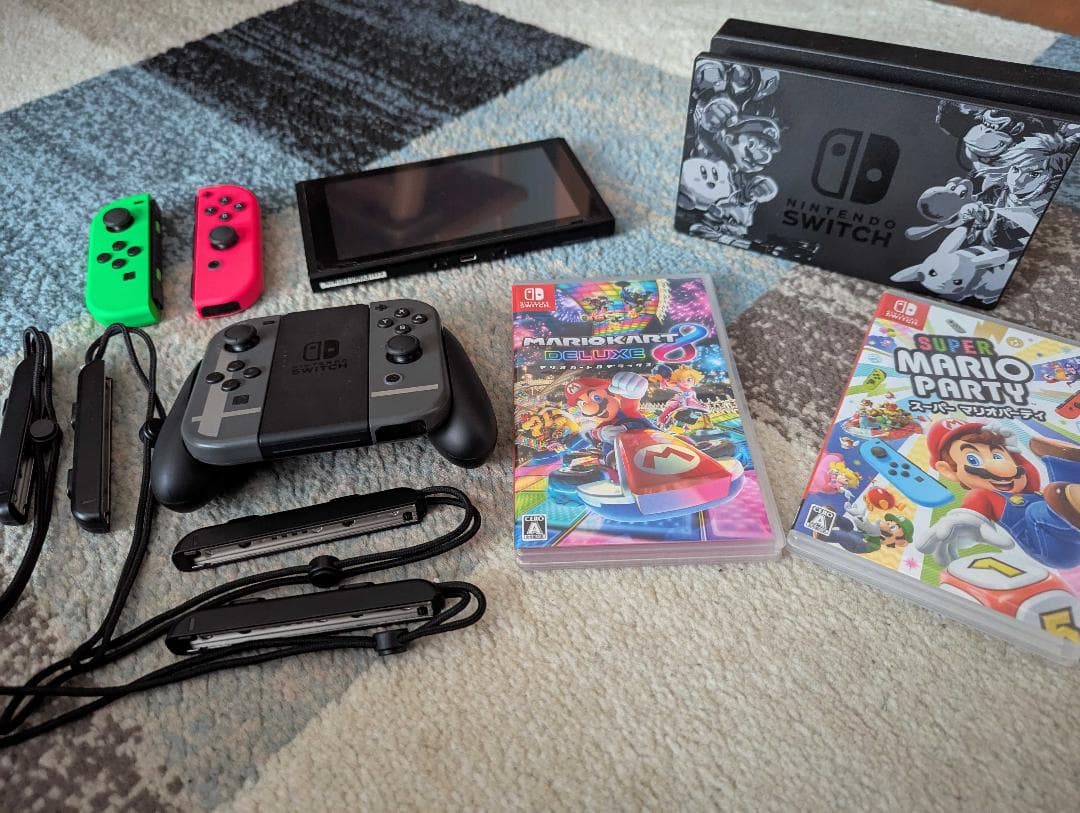 スマブラNintendoSwitch+人気ソフト2本付き/Joy-Con2個