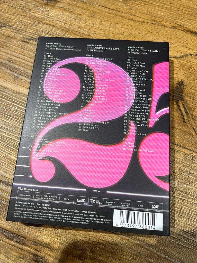 安室奈美恵グッズまとめ売り Final Space DVD 5枚セットと写真集