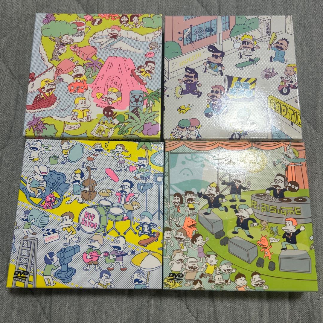 RIP SLYME GOOD TIMES CD & DVD 4本セット