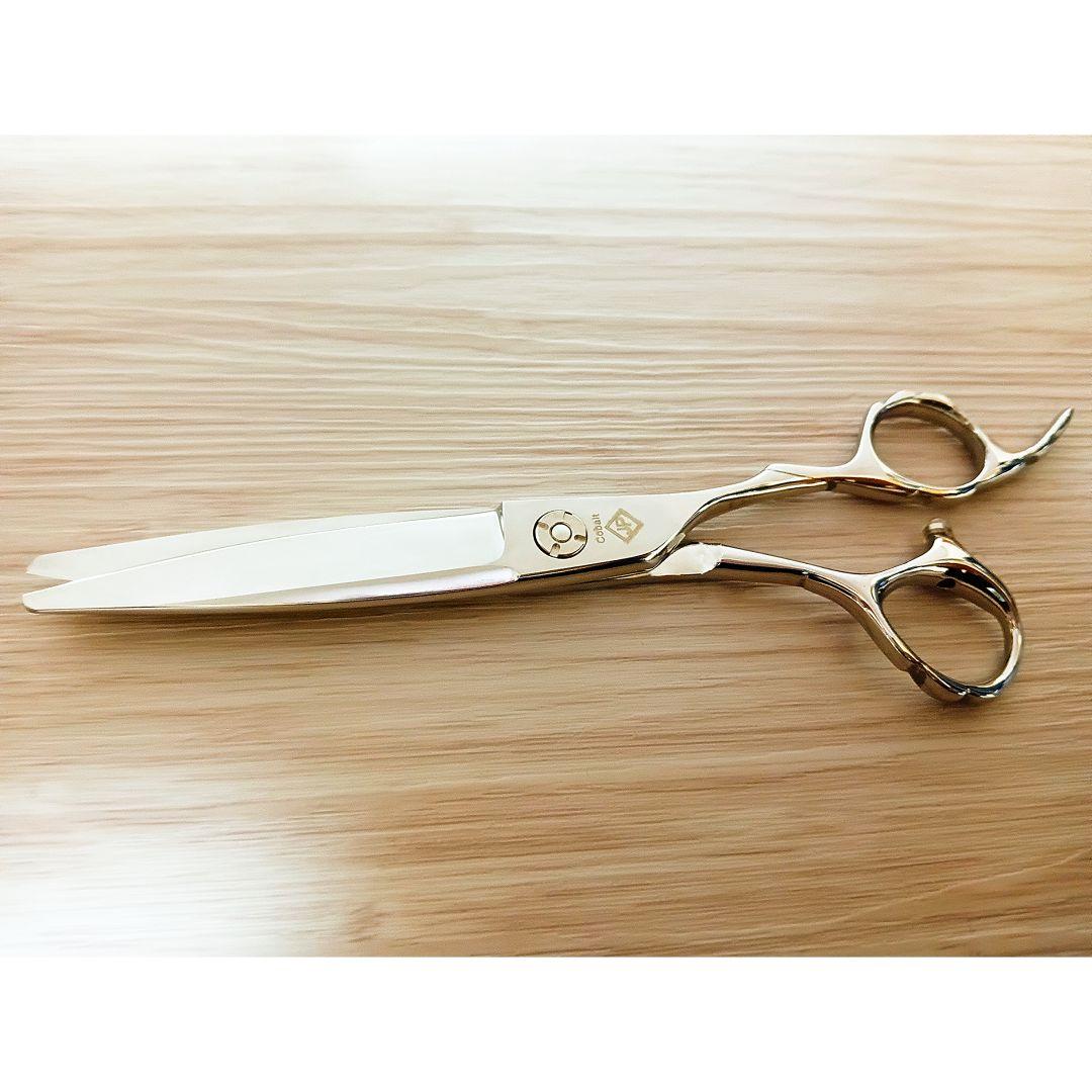 切れ味抜群プロ仕様✨スライドシザー美容師シザー理容師はさみスライドシザー