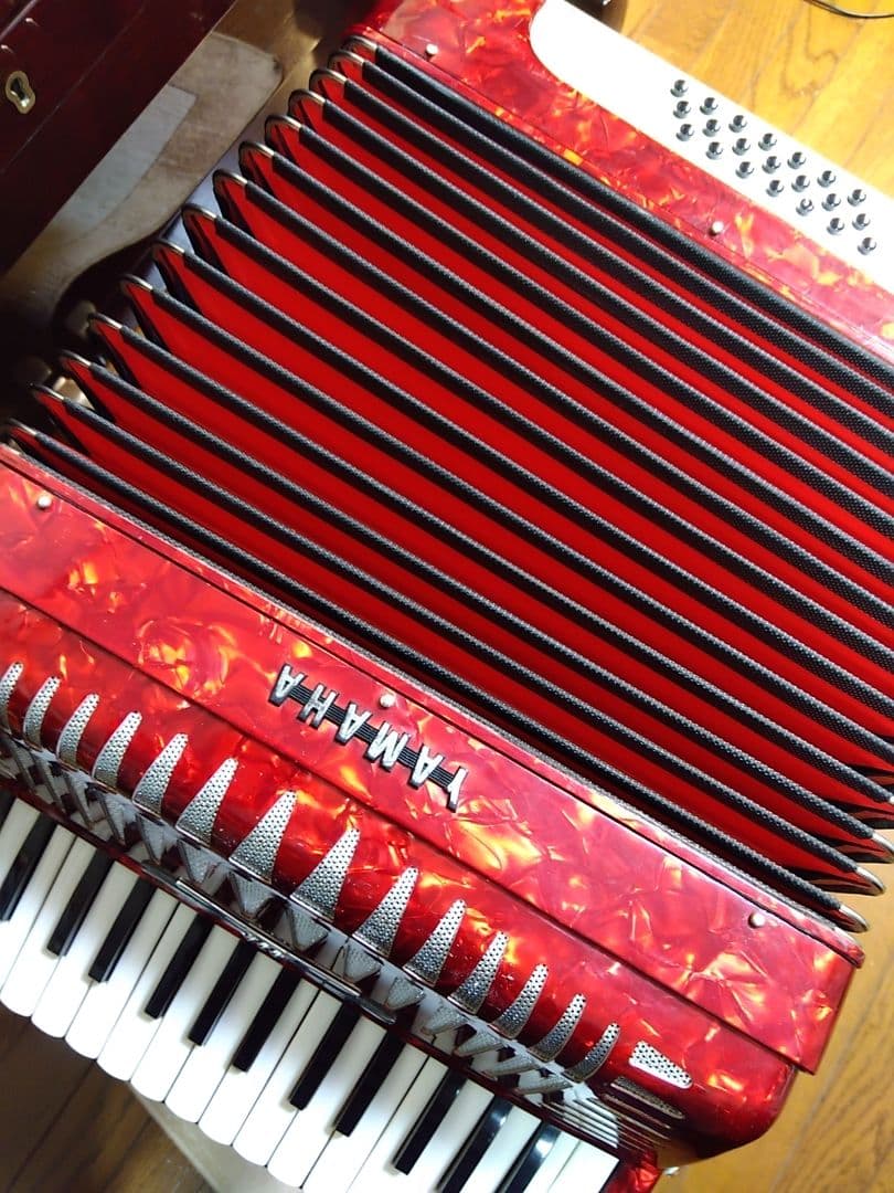【動作品大幅なメンテ完了品】YAMAHA YA-21アコーディオン