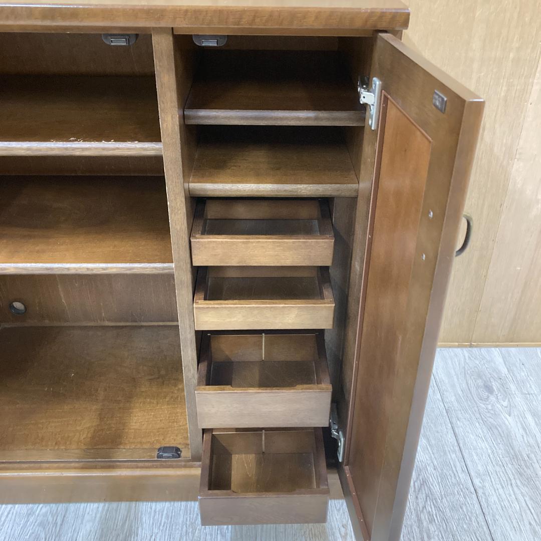 【カリモク】書棚　棚　キャビネット　サイドボード