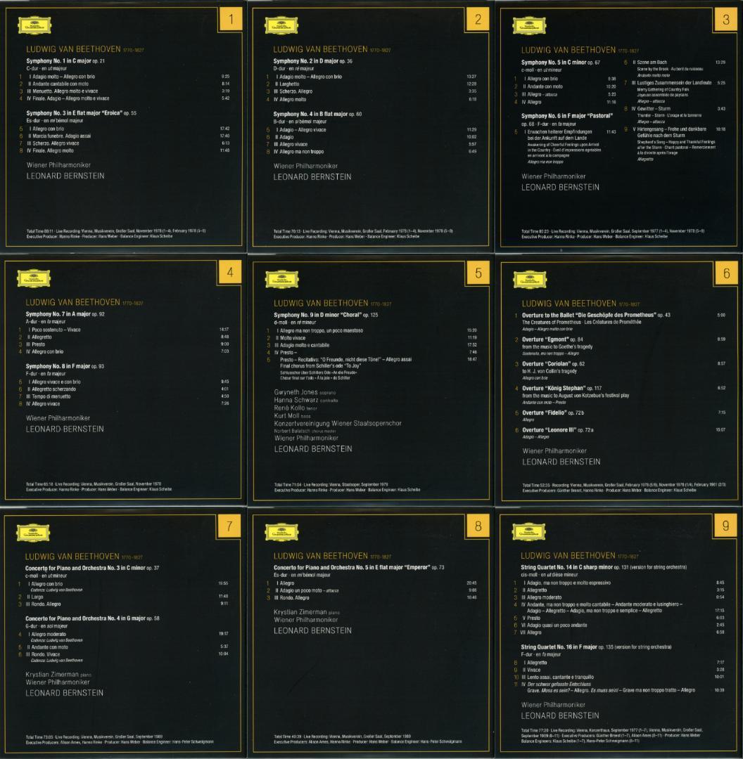 レナード・バーンスタイン・コレクション第1集(DG) CD59枚組＋DVD