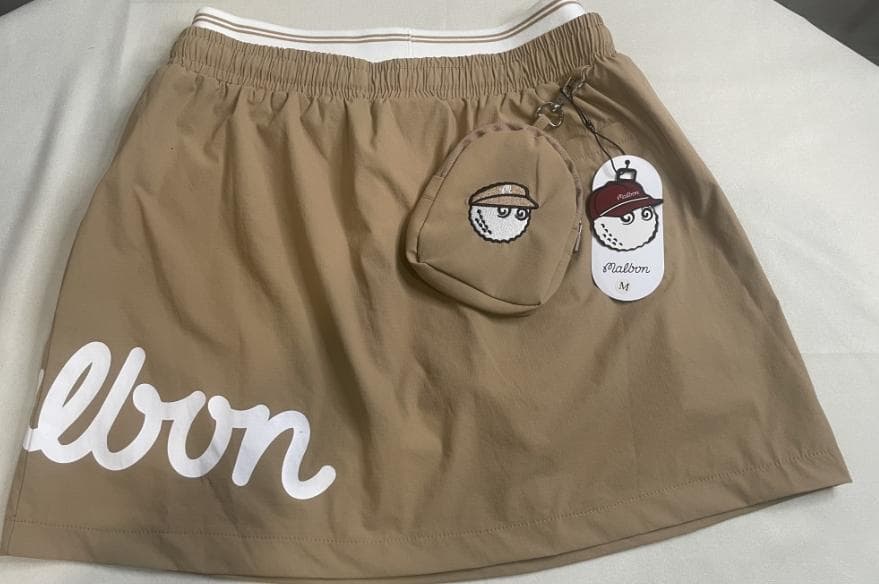 Malbon ゴルフ 2025秋冬 レディース スカート防走光 インナーパンツ付