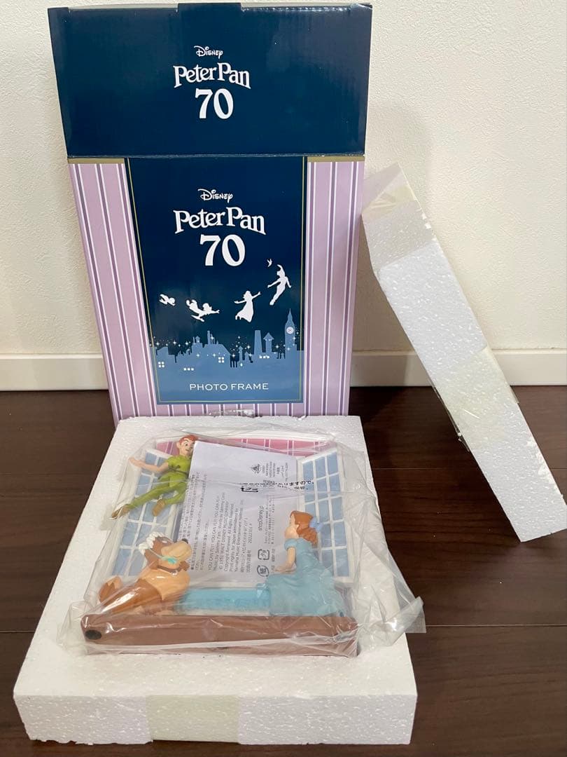 ディズニー ピーターパン 70周年記念フォトフレーム ※生産終了 限定品 未使用