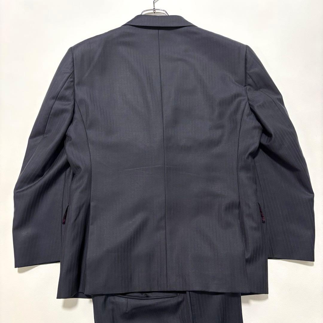 エルメネジルドゼニア スーツ セットアップ ペイズリー S〜Мサイズ相当 メタル