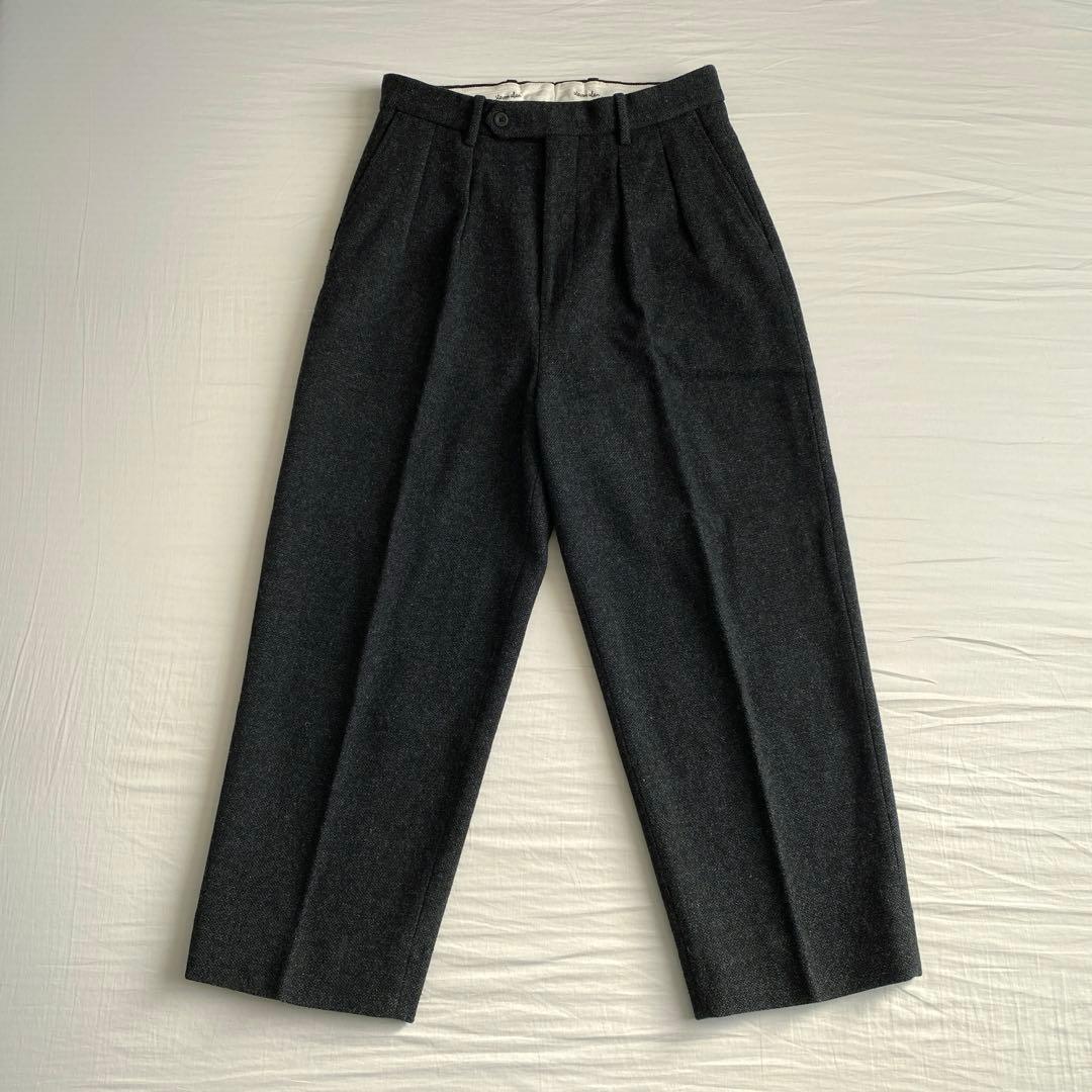 Steven Alan クッキークロス インツープリーツ ドレス トラウザーズ