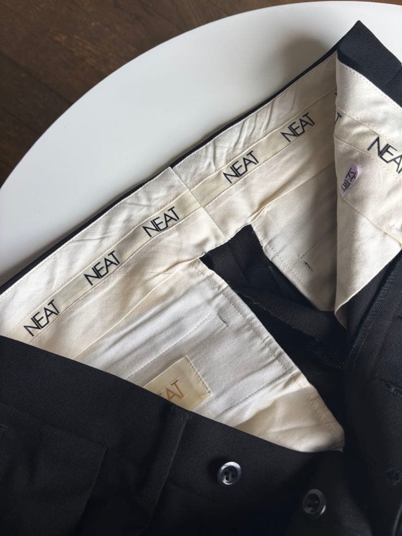 は*し様 NEAT Hopsack Wide 44 25SS