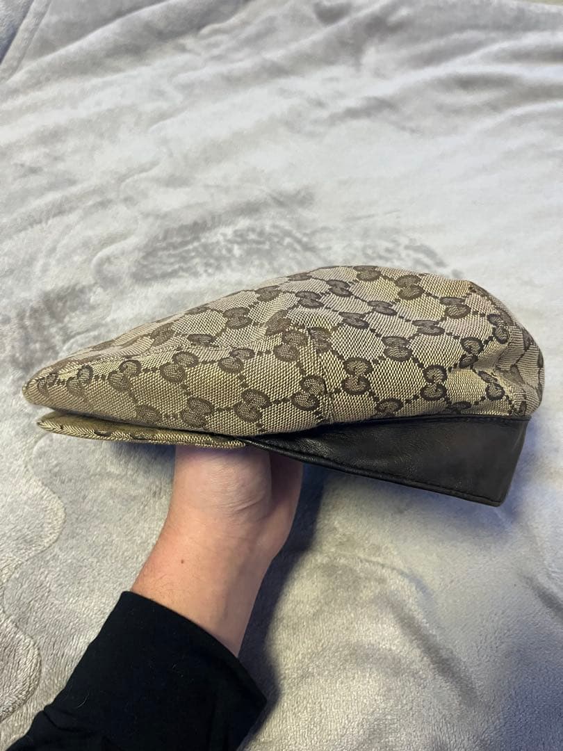 カ*ズ様 Gucci グッチ　モノグラム　ペレー帽　ハンチング帽　bboy 00