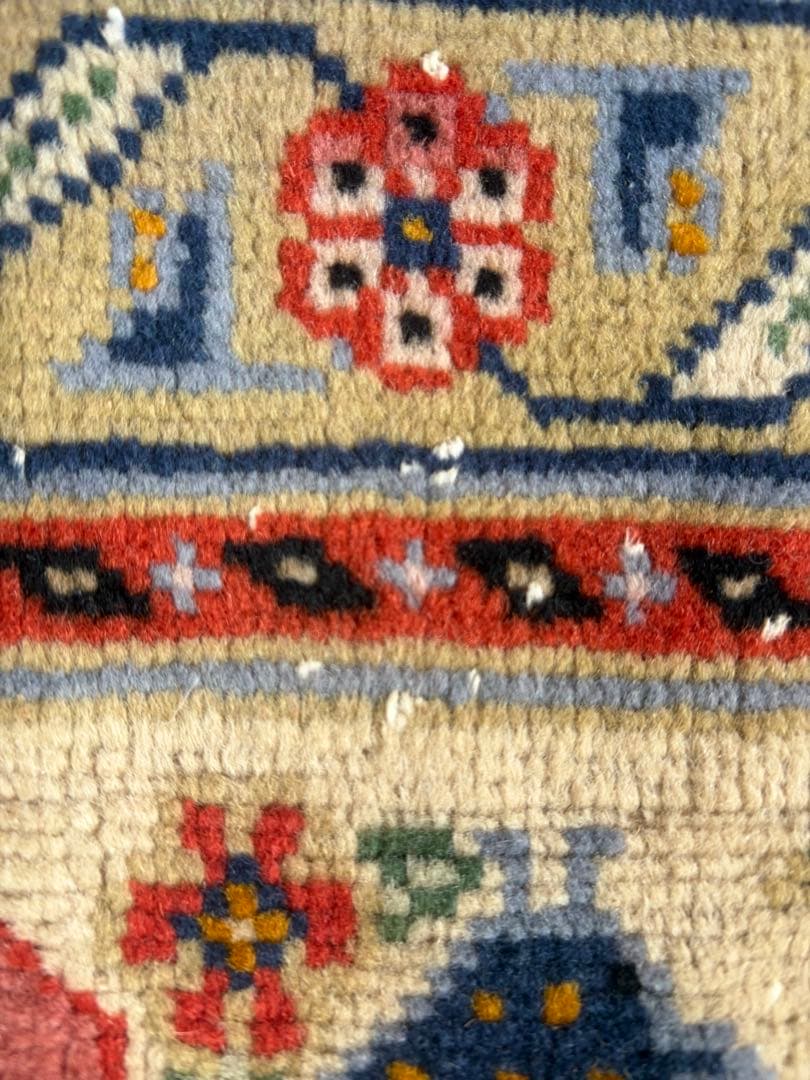 トライバルラグ 手織り 絨毯 カーペット ヴィンテージ ラグ ペルシャ絨毯