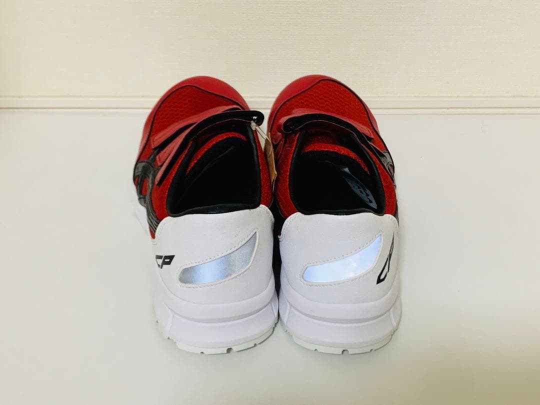 asicsウィンジョブ CP202 クラッシックレッド×ブラック 26cm