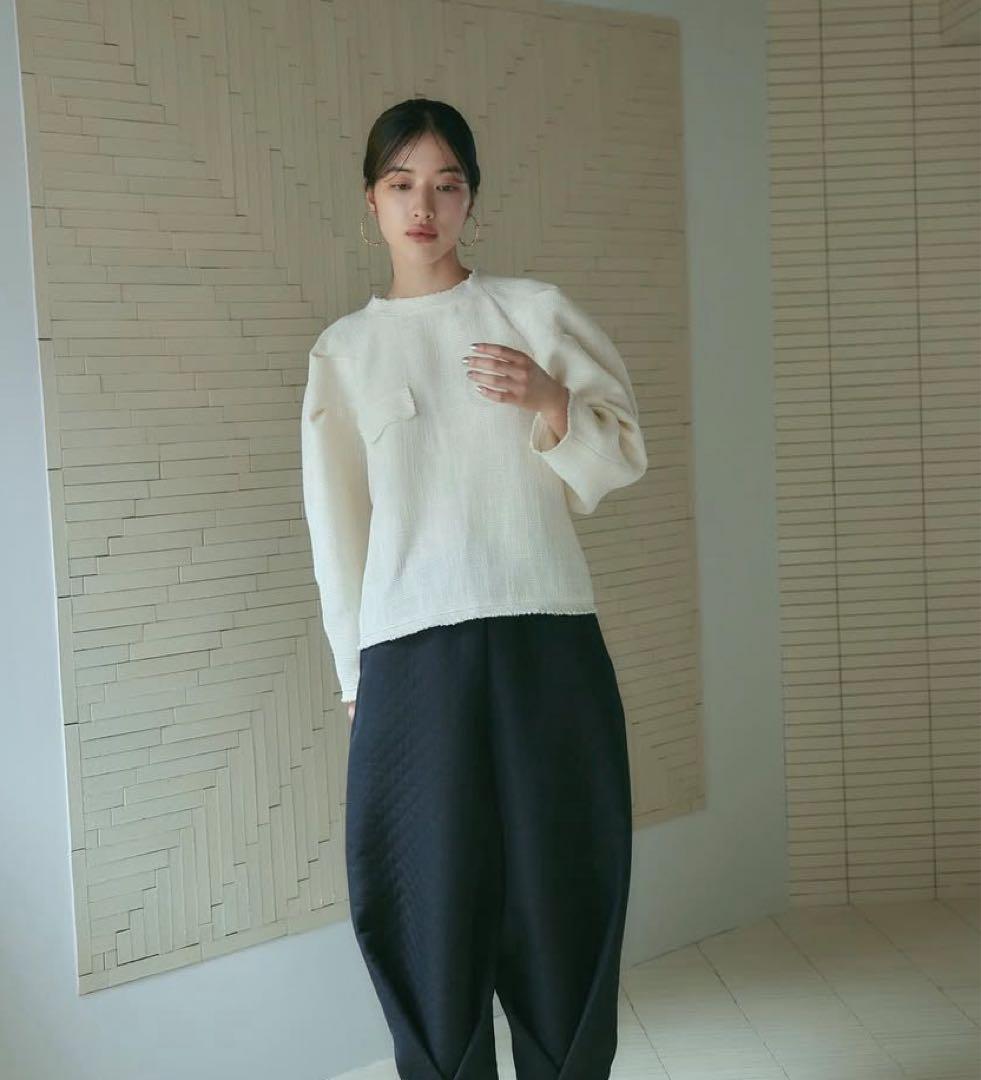 美品　MEER. メーア　ツイードプルオーバー　TWEED PULLOVER