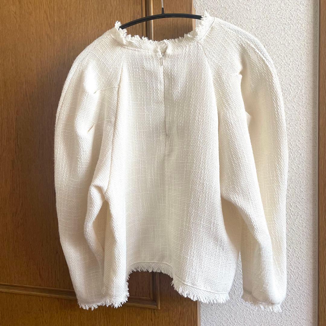 美品　MEER. メーア　ツイードプルオーバー　TWEED PULLOVER