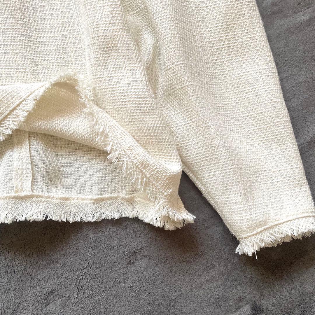 美品　MEER. メーア　ツイードプルオーバー　TWEED PULLOVER