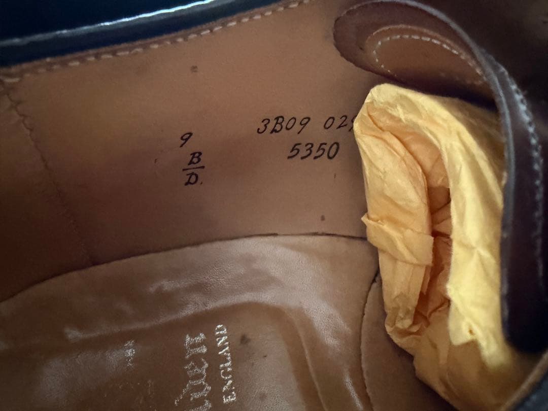 Alden 5350 9D プレーントゥ モディファイド コードバン オールデン