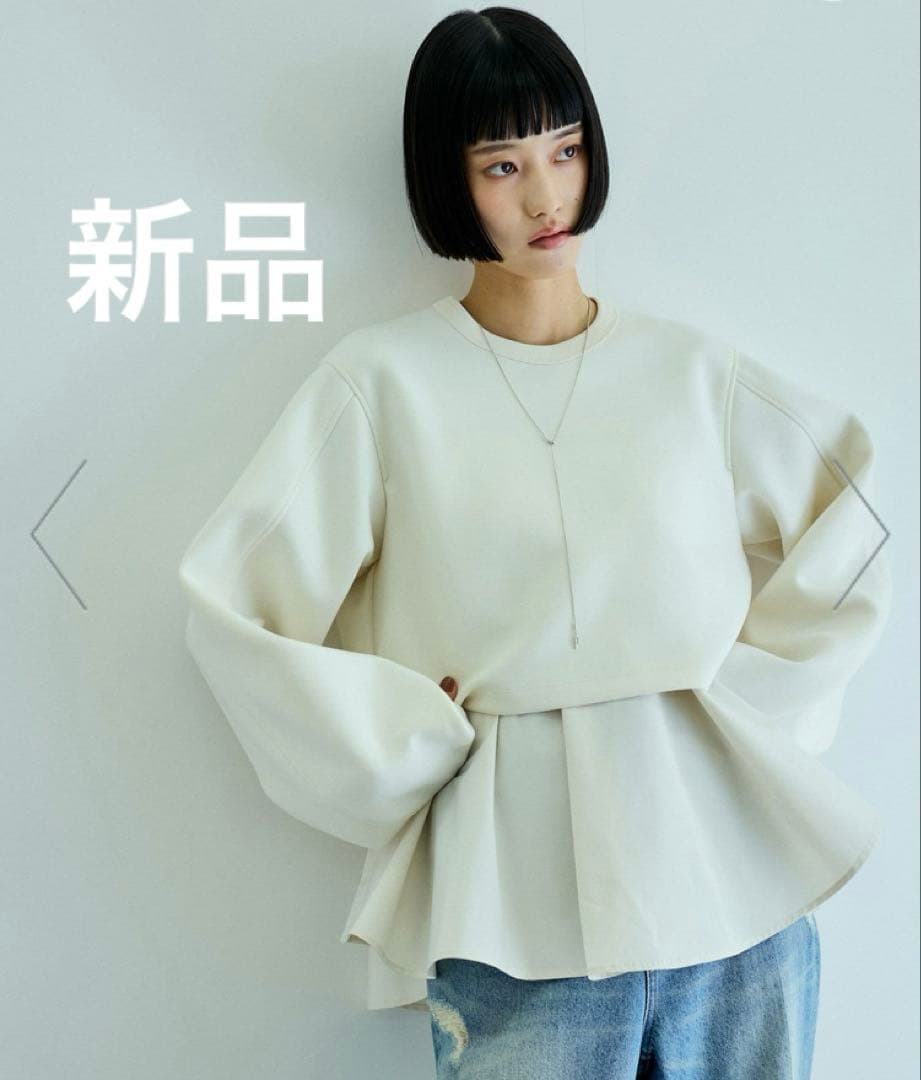 【最終値下げ】ADAM ET ROPE' FEMME新品トップス