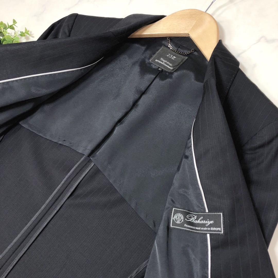 23区バハリエの高級素材スーツ（42Ｔ）ジャケットスカート