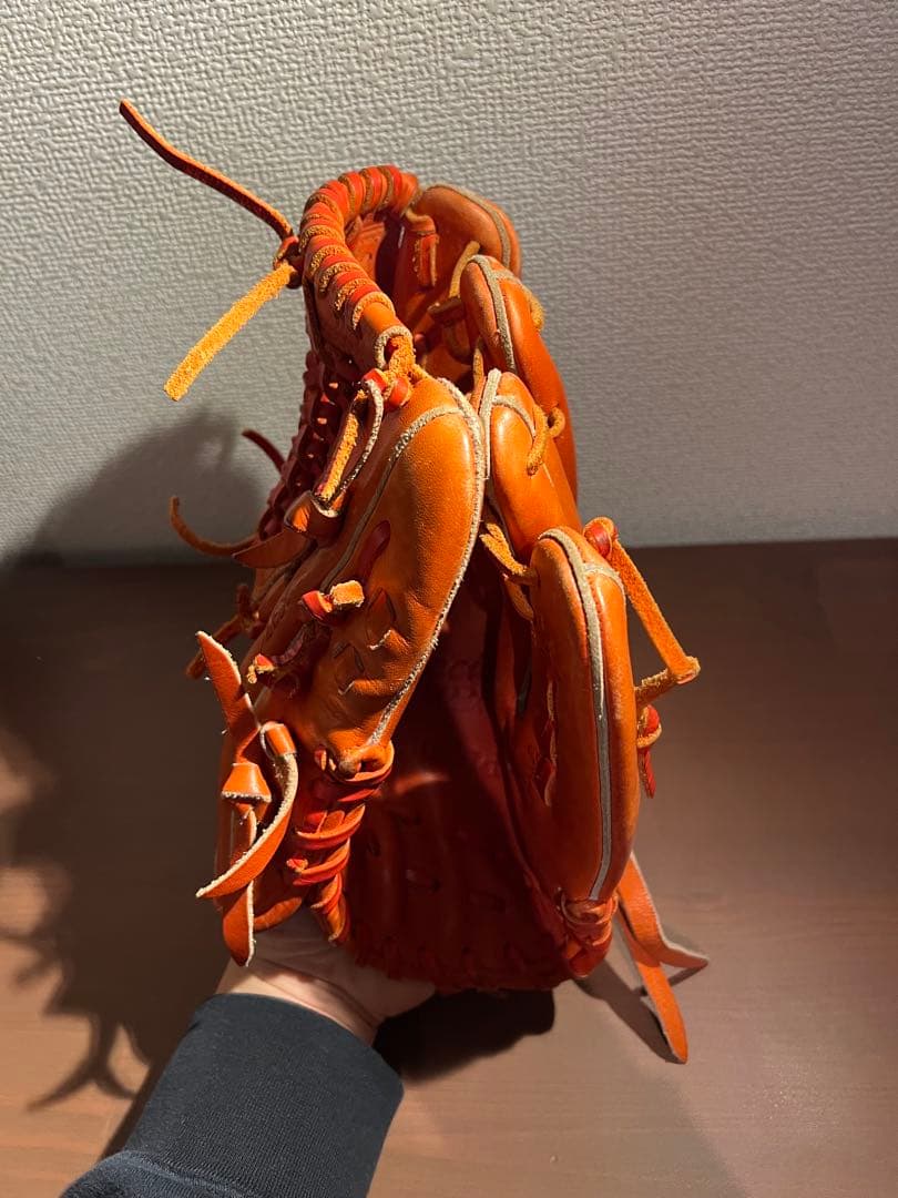 硬式内野手用グローブ　ハイゴールド