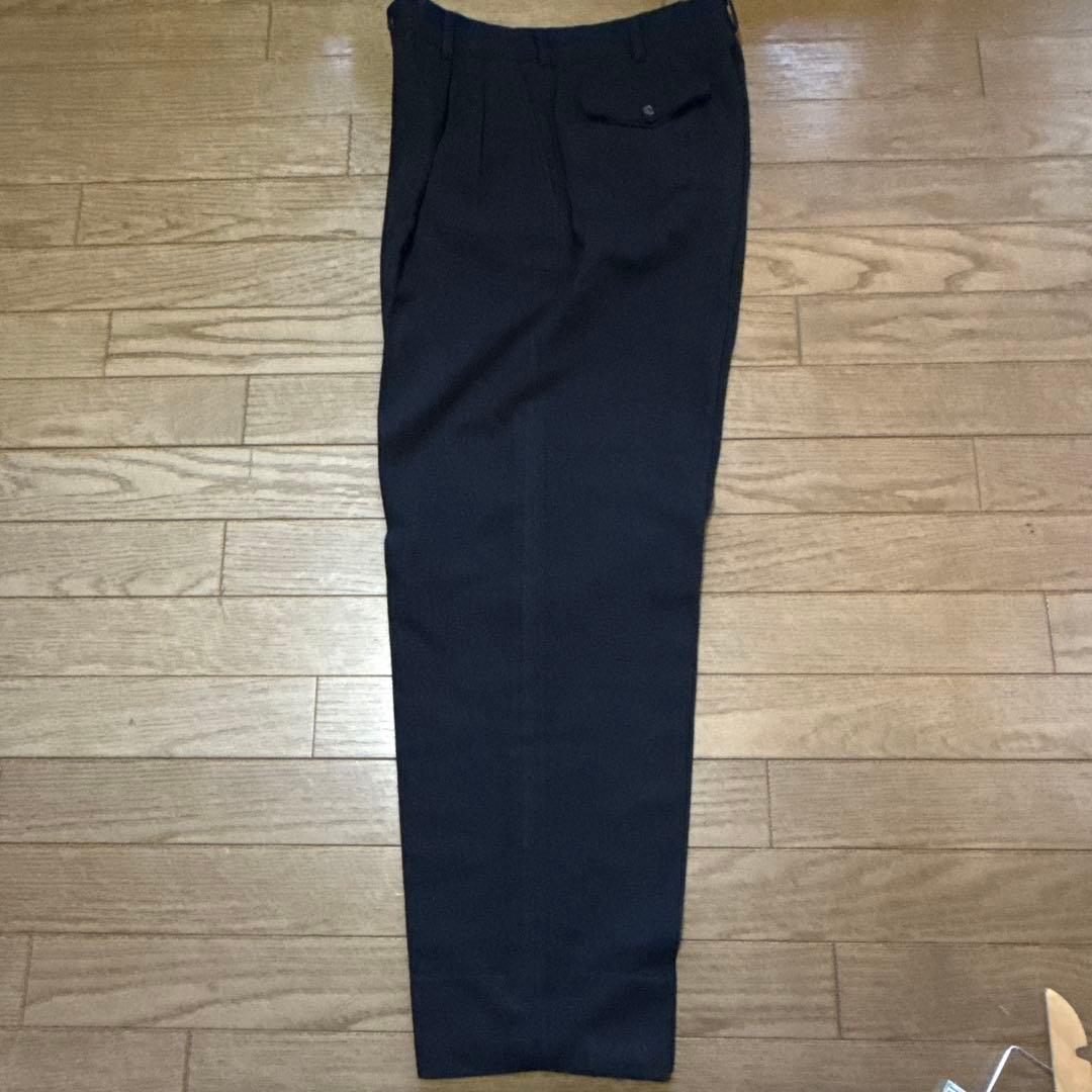 COMME des GARCONS HOMME ツータックパンツ ブラック　M