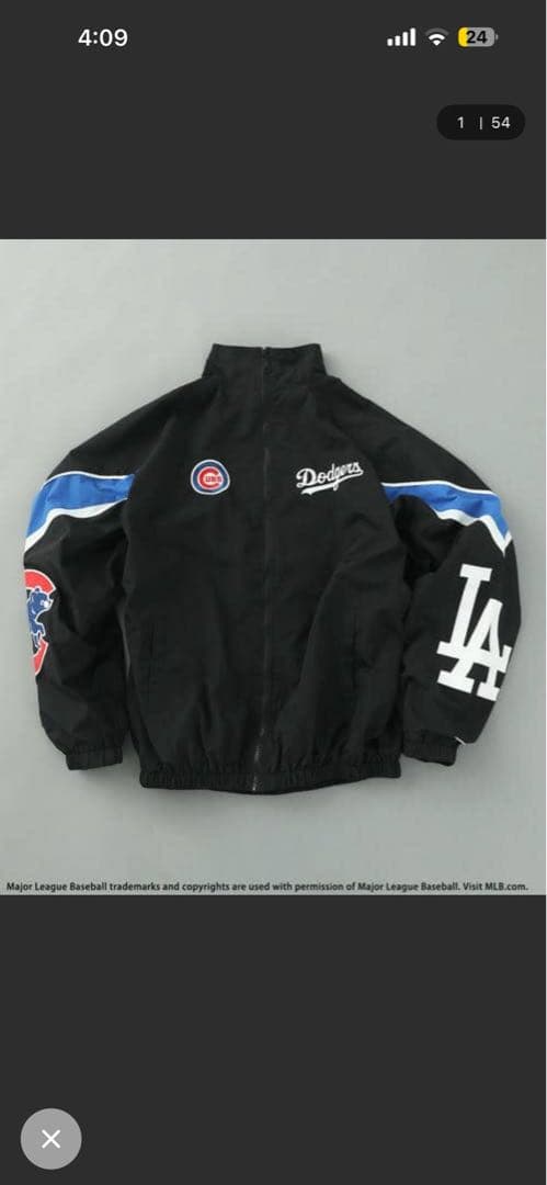MLB Dodgers 東京シリーズ ナイロンジャケット