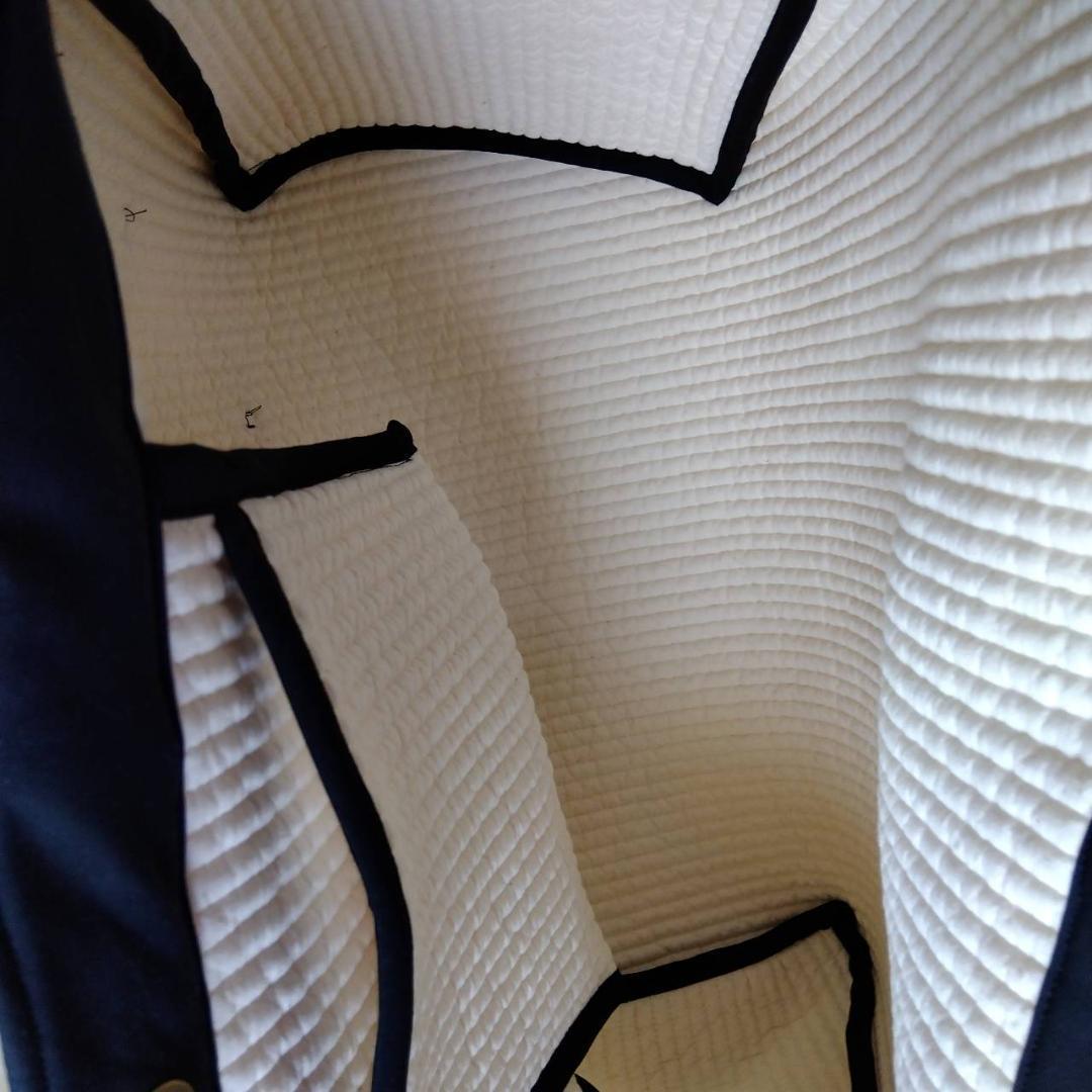 マグネット 底板☆ピクニックトート☆ ダークグレー ベルベットリボン ヌビバッグ