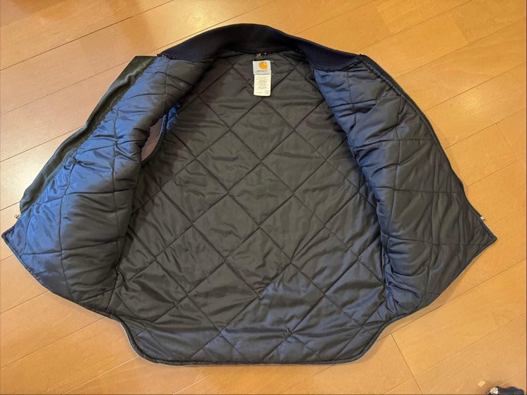 カーハート ベスト V02 MOS モス　USA製　腰ゴム