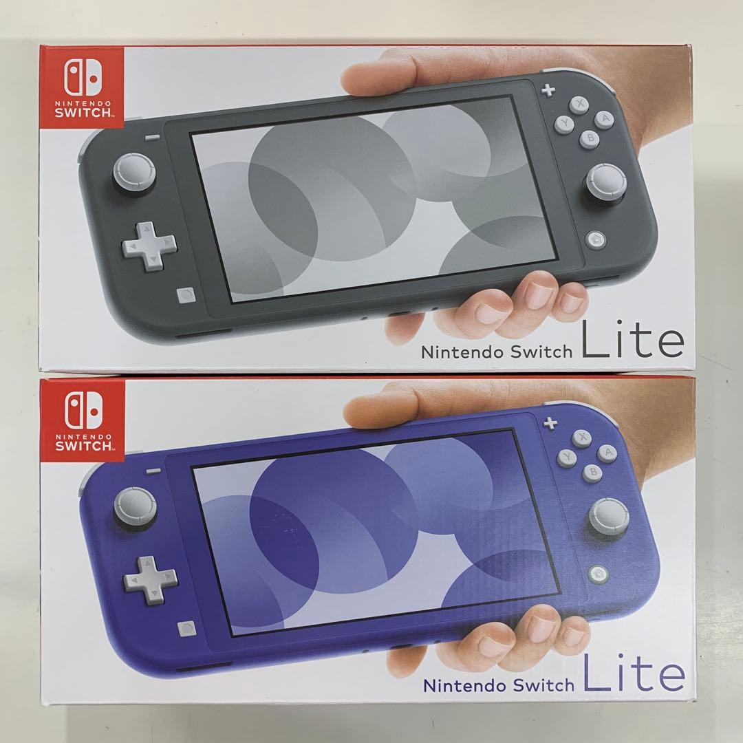 Switch Nintendo Lite ブルー グレー 未使用品
