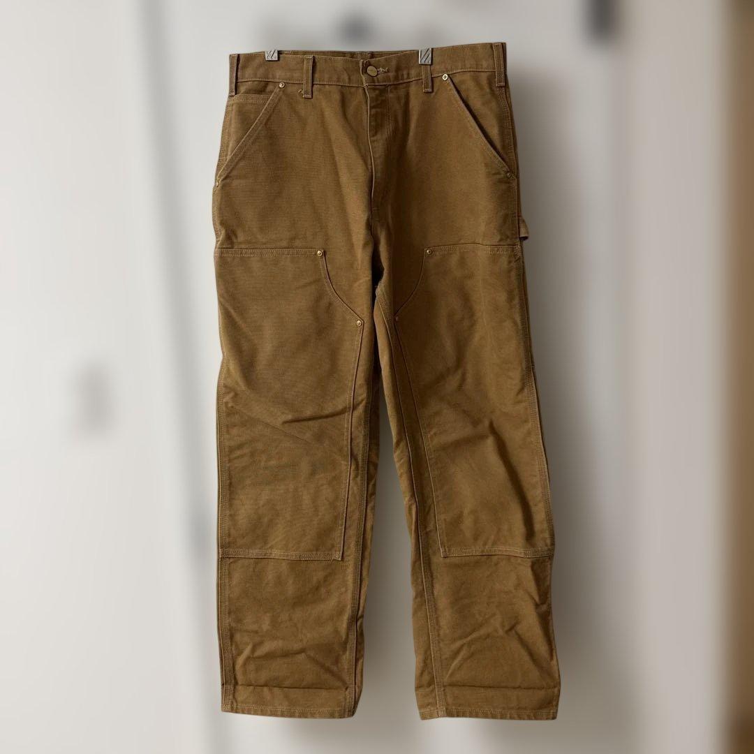 カーハート　ダブルニーパンツ　33×30 made in USA