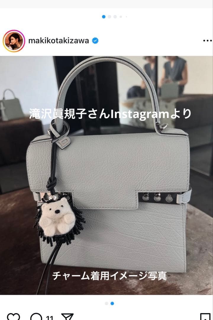 LOEWE ハリネズミチャーム　未使用　銀座三越購入