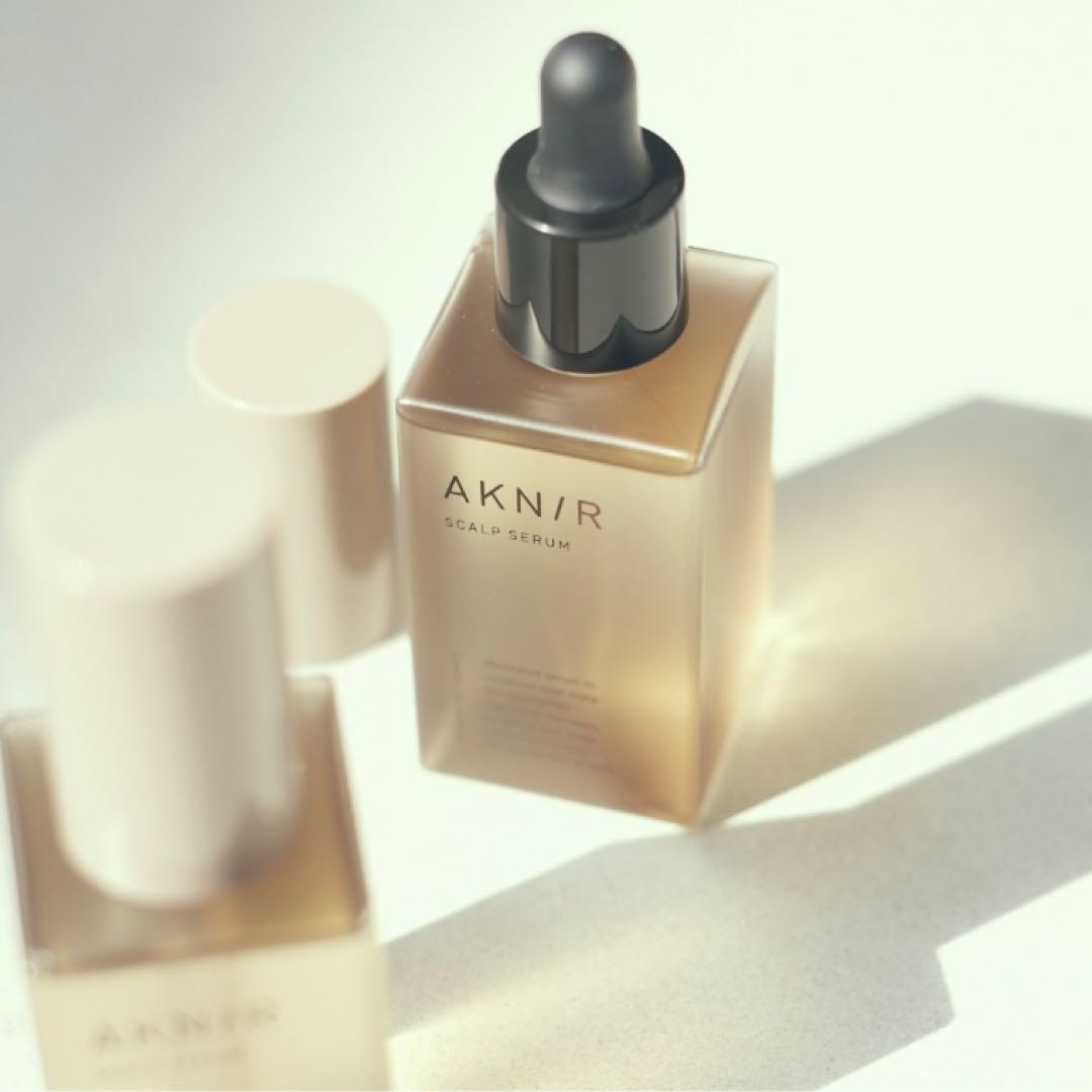 新品☆AKNIR 薬用ヘアスカルプセラム 詰替用 2種セット ローズ ジャスミン