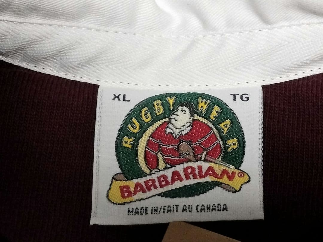 BARBARIAN バーバリアン ラグビーシャツ XLサイズ 未使用品