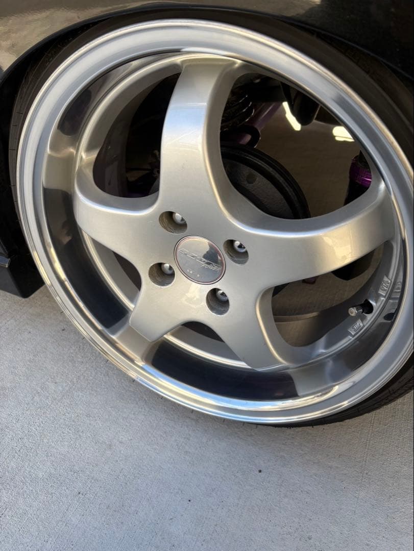 NKB CUP 16インチ　PCD100 4H 深リム アルミホイール4本